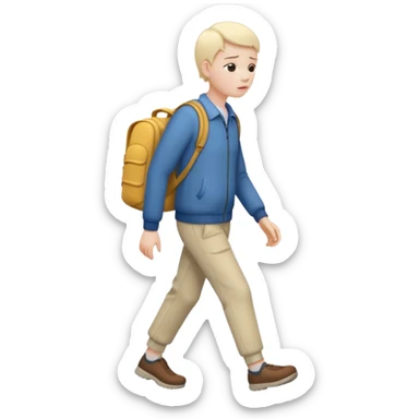 someone going home sticker