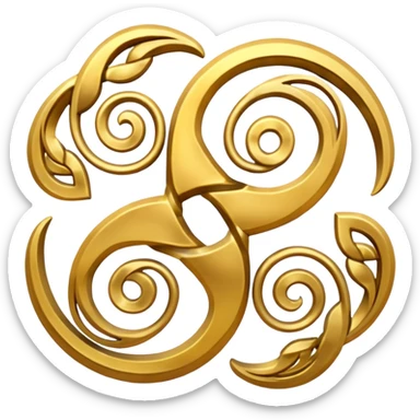Celtic Triskelion sticker