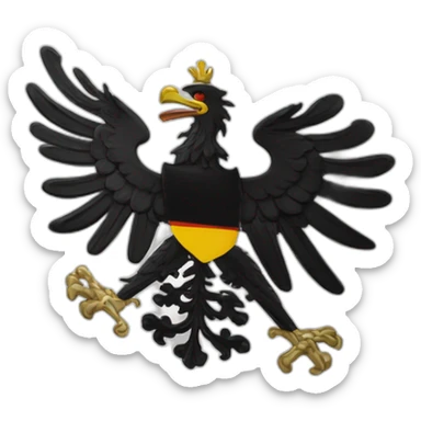 flag of prussia sticker