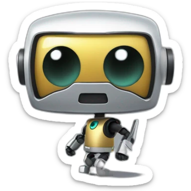 Chibi Robo Zip Lash sticker