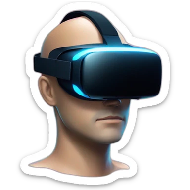 VR headset matrix neo sticker