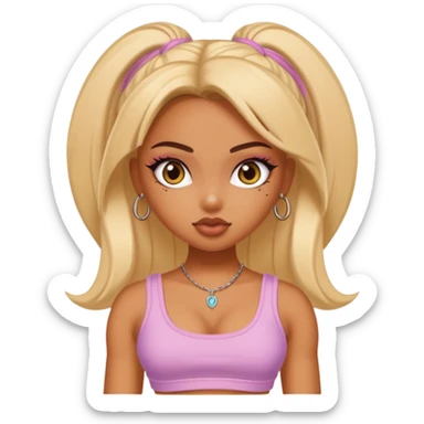 pretty y2k bratz baddie sticker