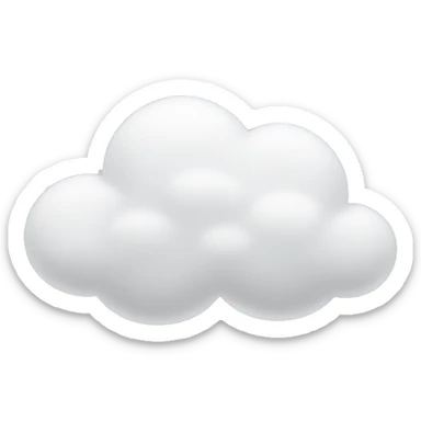Cloud sticker