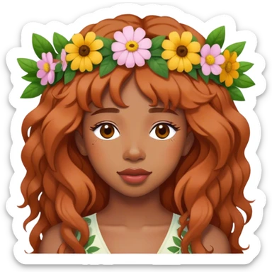 Sza at a garden concert sticker