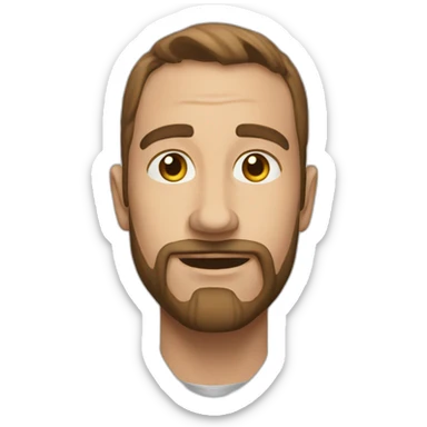 Content et qui versé une larme sticker