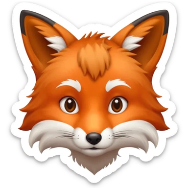 renard  sticker
