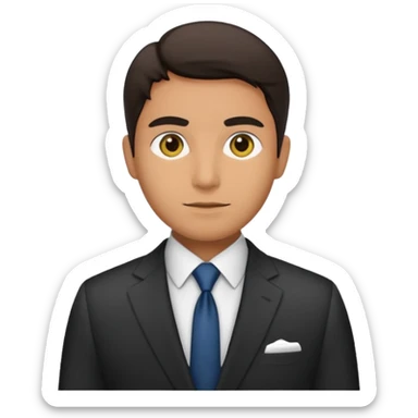 an emoji of this person at a street called "CALLE MALDONADO" sticker