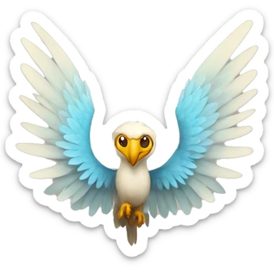 Alacran con alas sticker