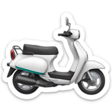 Moped sticker