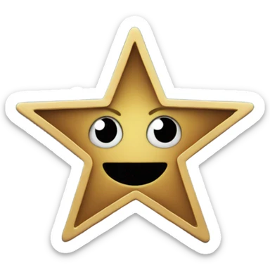 universe with star round shaped sticker