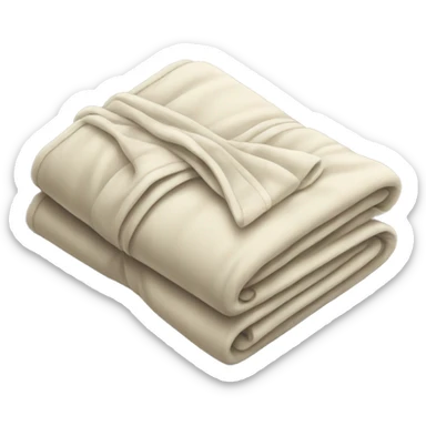 Folded blanket  sticker
