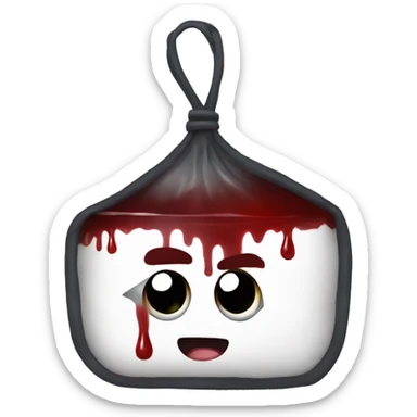 Blood bag Vampire Diaries  sticker