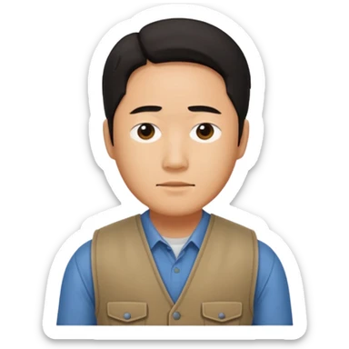 Glenn de The walking dead  sticker