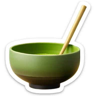 Matcha bowl  sticker