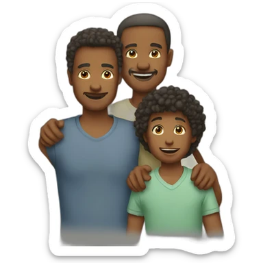 parents and sons sticker