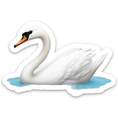 swan sticker