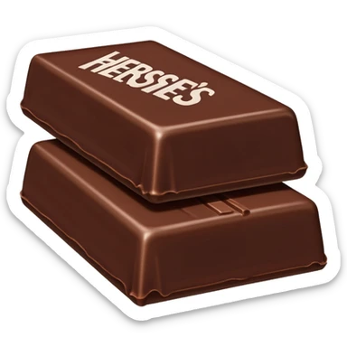  Create a hersheys bar sticker