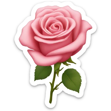 Rose sticker