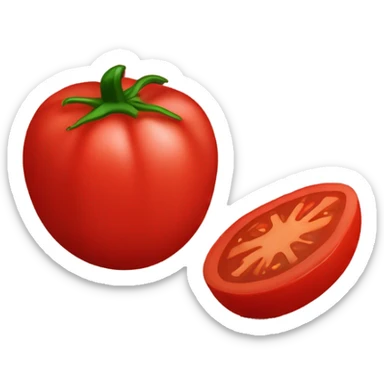 cuchara con salsa de toate sticker