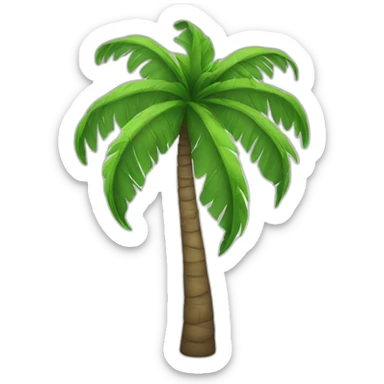 Palm tree sticker
