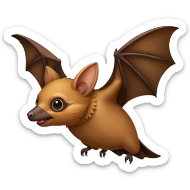 fruit bat  sticker