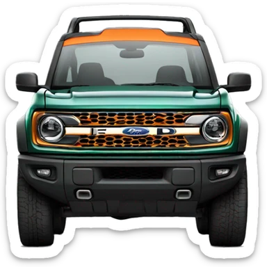 Ford bronco sport sticker