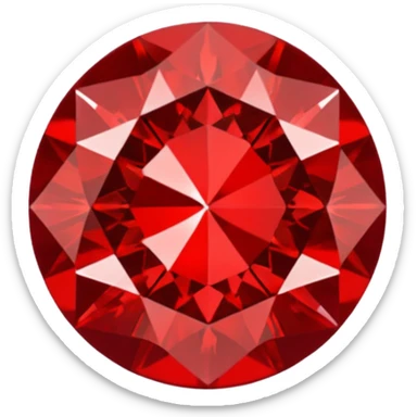 Red diamond with "RED" written on its front sticker
