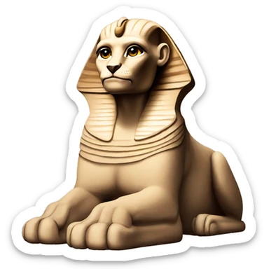 sphinx sticker