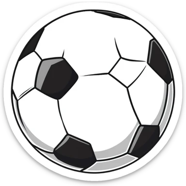 soccer ball sticker