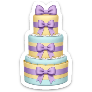 Diaper Cake sticker
