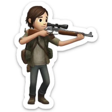 the last of us sticker