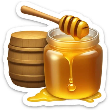 Honey sticker