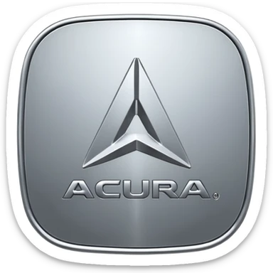recreate the real life Acura logo sticker