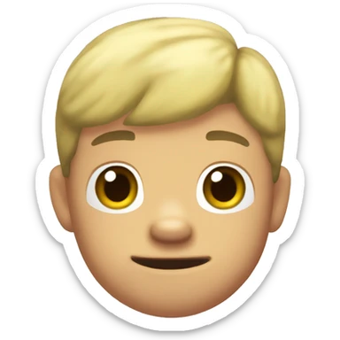 Nate animal crossing  sticker