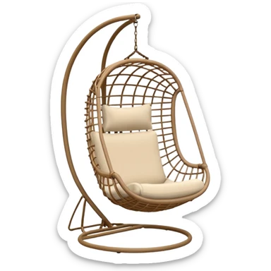 classic hanging chair sticker