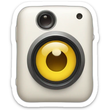 camara iphone lier sticker