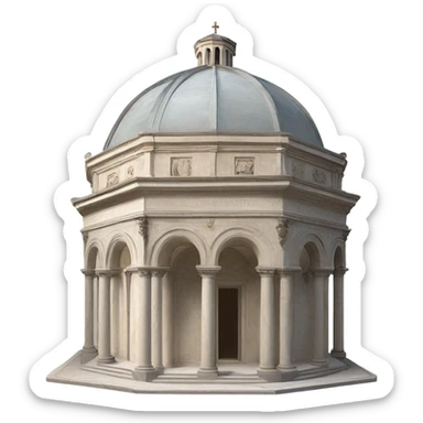 battistero di parma sticker