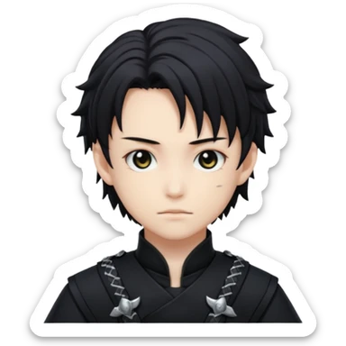 Demon   slayer anime tokito Harsihra sticker