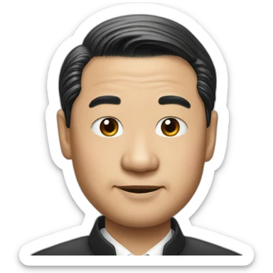 president Xi sticker