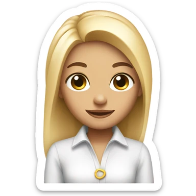 Logo instagram like clean girl sticker