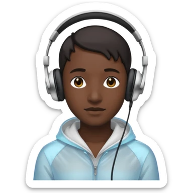 Invisible dj sticker