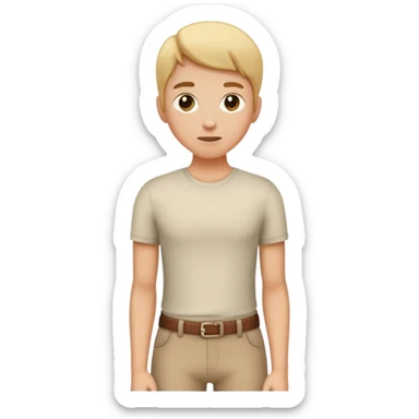 Hand on hips sticker