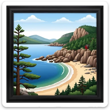 acadia national park sticker