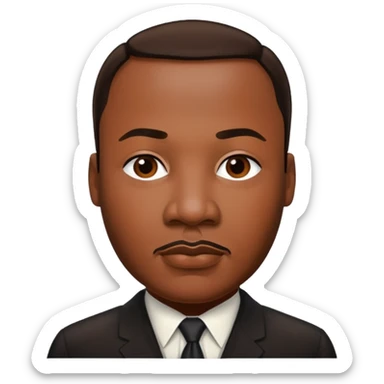 Martin Luther King Jr.  sticker