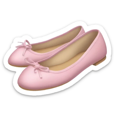 Ballet flats sticker