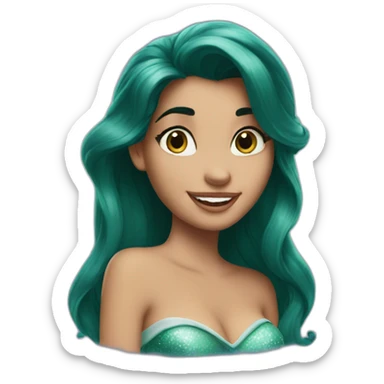 ariel disney sticker