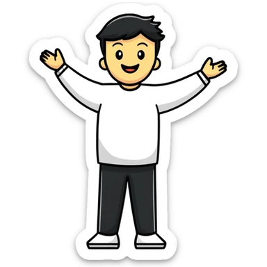 new person joining a group sticker