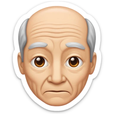 forehead wrinkles sticker