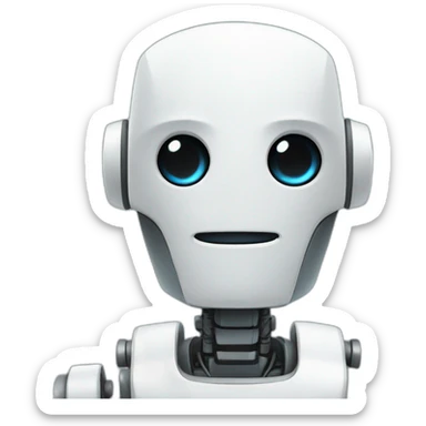 robot redes sociales sticker