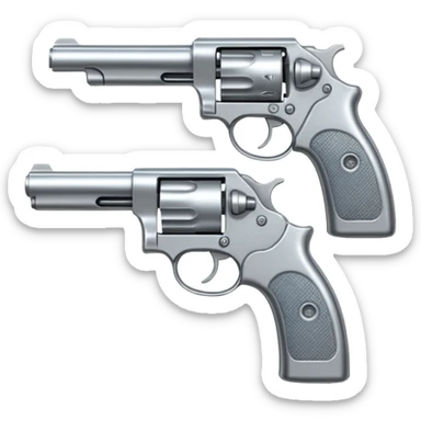4 pistols sticker